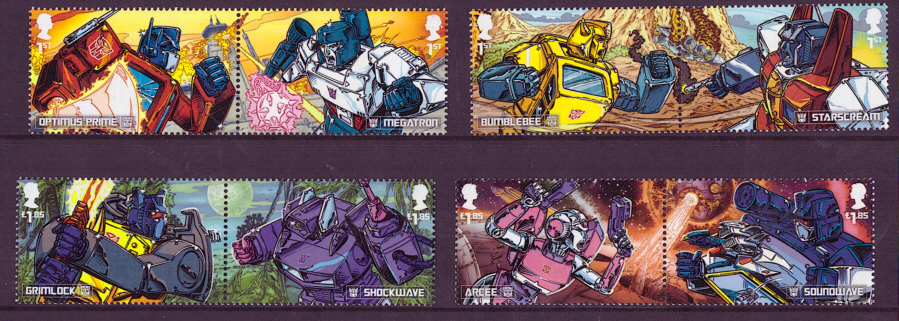 (image for) SG4700 / 07 2022 Transformers unmounted mint set of 8